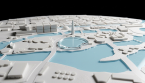 1/450 都市計畫概念模型